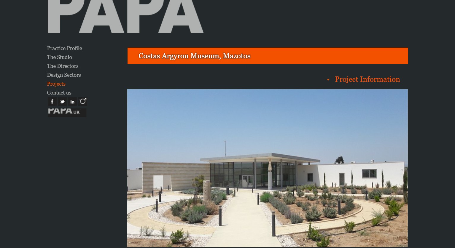 New Online Presence for PAPA Architects